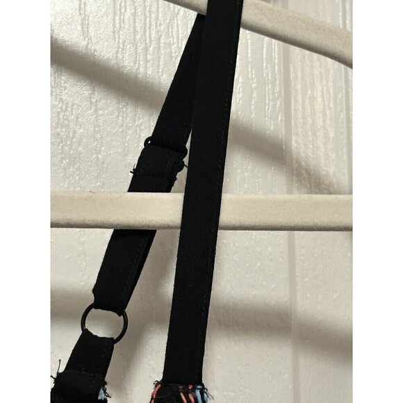 Torrid Babydoll Challis Top Embroidered Smocked Cami Women’s plus size 2X Black - Picture 6 of 16